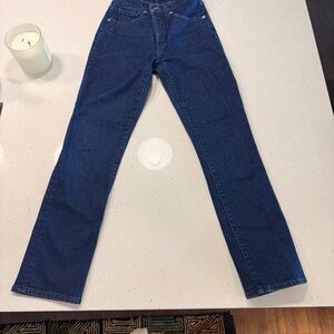 Lucky Brand High Rise Slim Crop Bridgette Denim Blue Jeans  Size 0 / 25
